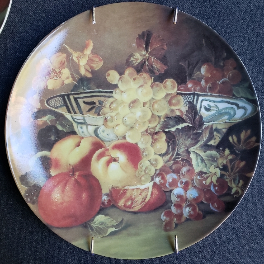 Fruit Still Life collectors plate
